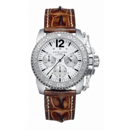 Khaki Action Auto Chrono