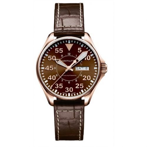 Khaki Aviation Pilot PVD Gold