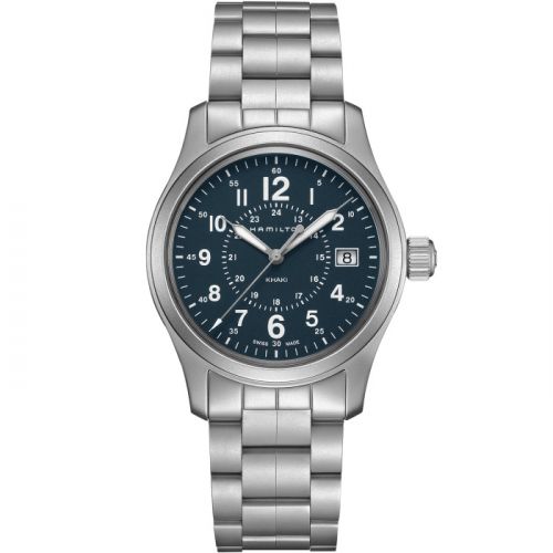 Khaki Field Quartz 38 Stainless Steel / Blue / Bracelet