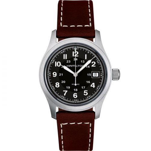 Khaki Field Quartz 38 Stainless Steel / Black