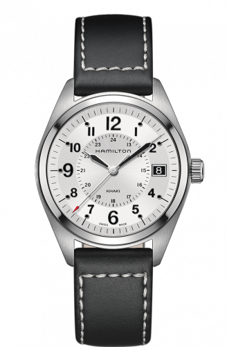 Khaki Field Quartz Steel / Silver