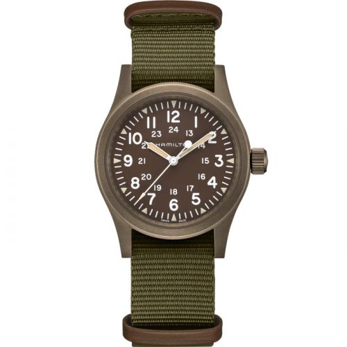 Khaki Field Mechanical 38 PVD / Brown