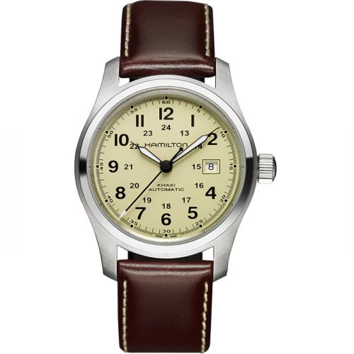 Khaki Field Automatic Stainless Steel / Beige