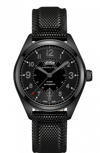 Khaki Field Automatic Day Date PVD / Black