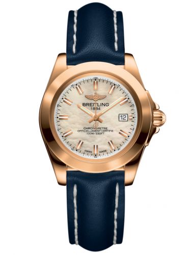 Galactic 32 Sleek Edition Rose Gold / Pearl / Calf