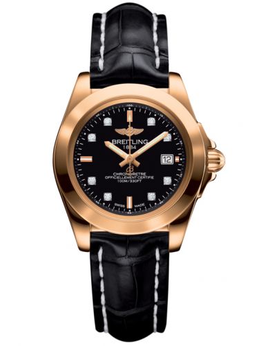 Galactic 32 Sleek Edition Rose Gold / Trophy Black Diamond / Croco