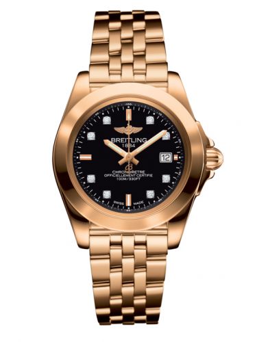 Galactic 32 Sleek Edition Rose Gold / Trophy Black Diamond / Bracelet