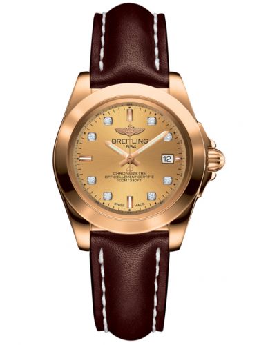 Galactic 32 Sleek Edition Rose Gold / Golden Sun Diamond / Calf