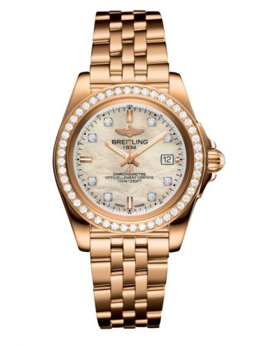 Galactic 32 Sleek Edition Rose Gold / Diamond / Pearl Diamond / Bracelet