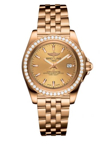 Galactic 32 Sleek Edition Rose Gold / Diamond / Golden Sun / Bracelet