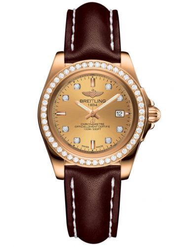 Galactic 32 Sleek Edition Rose Gold / Diamond / Golden Sun Diamond / Calf