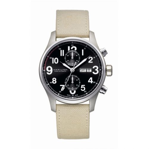 Khaki Officer Auto Chrono
