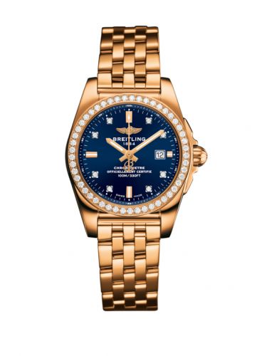 Galactic 29 Rose Gold / Diamond / Horizon Blue Diamond / Bracelet