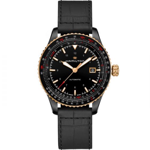 Khaki Aviation Converter Auto PVD / Rose Gold / Black