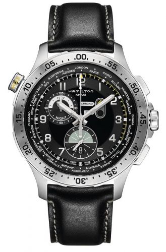 Khaki Aviation Worldtimer Chrono Quartz