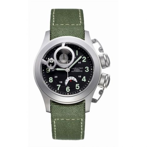 Khaki Navy Frogman Auto Chrono