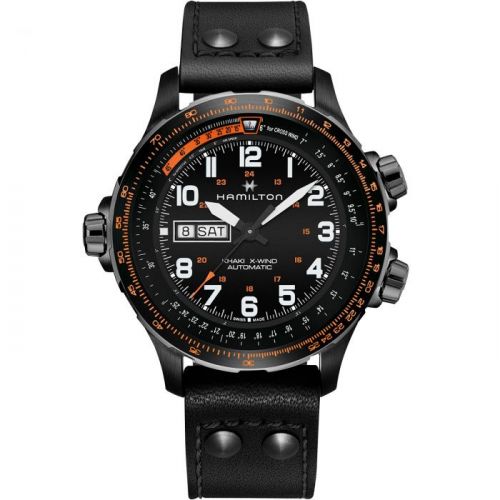 Khaki Aviation X Wind Day Date Auto PVD
