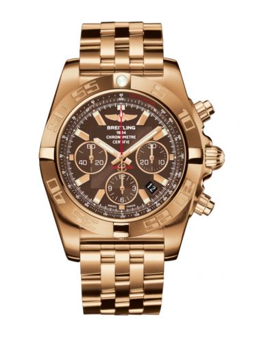 Chronomat 44 Rose Gold / Metallica Brown / Bracelet