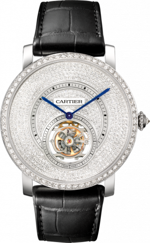 Rotonde de Cartier Flying Tourbillon White Gold / Diamond