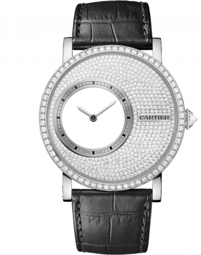 Rotonde de Cartier Mysterious Hour White Gold / Diamond