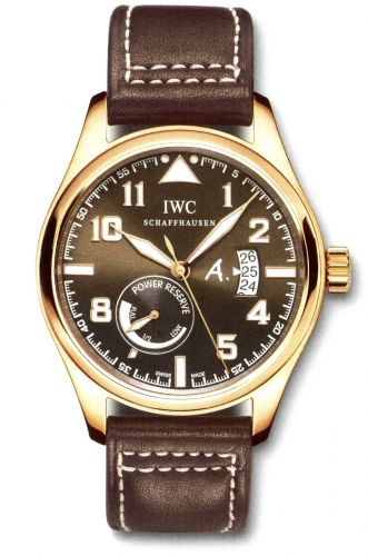 Pilot's Watch Antoine De Saint Exupery Power Reserve Rose Gold