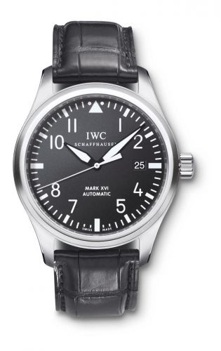 Pilot's Watch Mark XVI Stainless Steel / Black / Strap
