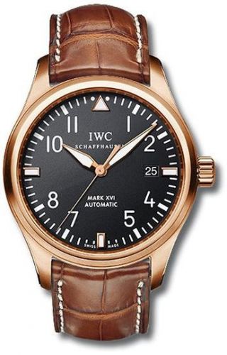 Pilot's Watch Mark XVI Rose Gold / Black / Mercer