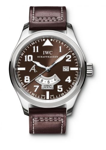 Pilot's Watch UTC Antoine De Saint Exupery White Gold