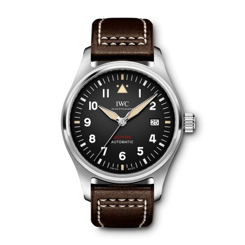 Pilot's Watch Automatic Spitfire Stainless Steel / Black / Leather
