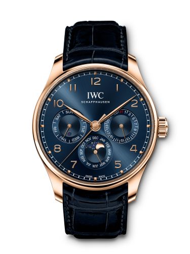 Portugieser Perpetual Calendar 42 Red Gold / Blue / Boutique Edition