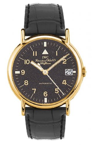 Portofino Automatic Yellow Gold / Black - Pilot / Strap