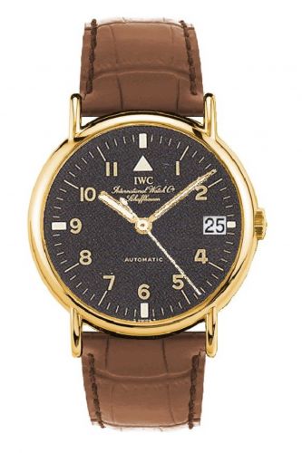 Portofino Automatic Yellow Gold / Black - Pilot / Strap