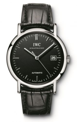 Portofino Automatic / Stainless Steel / Black / Strap