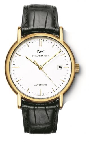 Portofino Automatic / Yellow Gold / White / Strap