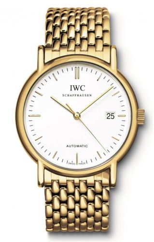 Portofino Automatic / Yellow Gold / White / Bracelet