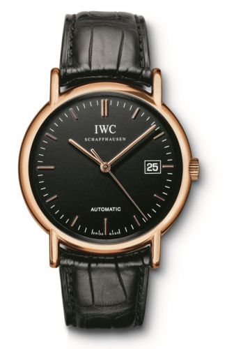 Portofino Automatic / Rose Gold / Black / Strap