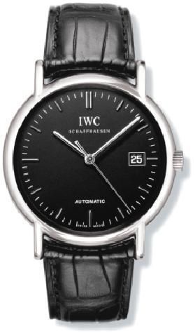 Portofino Automatic / Stainless Steel / Black / Strap