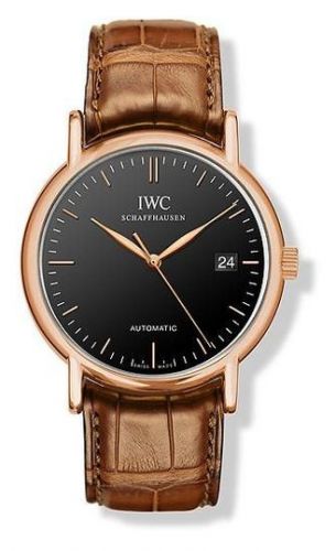 Portofino Automatic / Rose Gold / Black / Strap