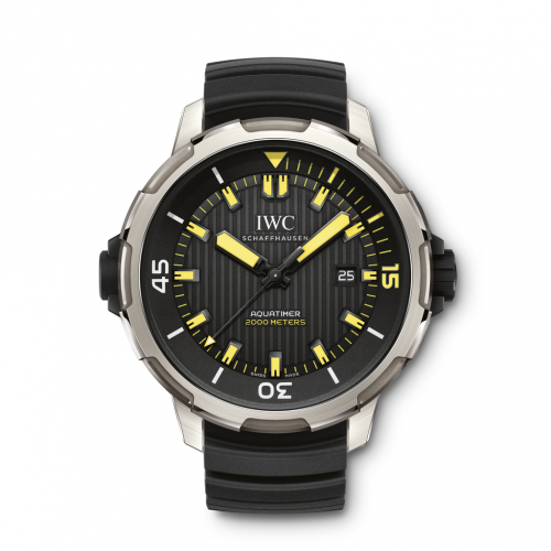 Aquatimer Automatic 2000 Titanium / Black / Yellow Lume / Rubber