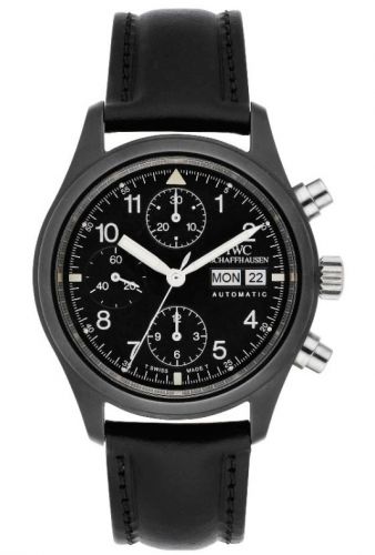 Pilot's Watch Chronograph Ceramic / French / Strap