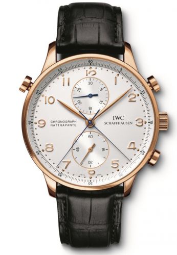 Portugieser Chrono-Rattrapante Rose Gold / Silver