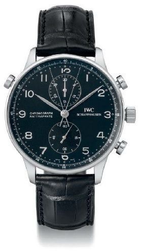 Portuguese Chrono-Rattrapante White Gold / Black