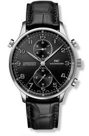 Portugieser Chrono-Rattrapante Stainless Steel / Cortina