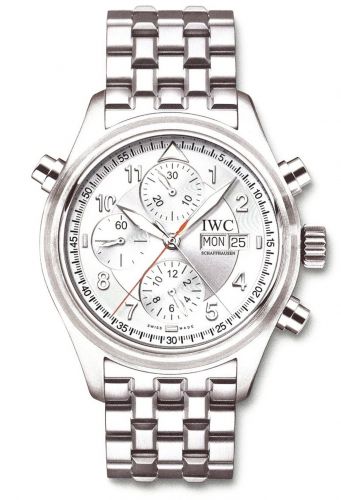 Pilot's Watch Spitfire Double Chronograph Stainless Steel / Silver / Spanish / Bracelet