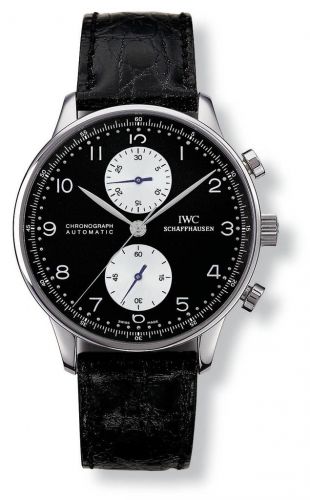 Portuguese Chrono-Automatic Stainless Steel / Reverse Panda