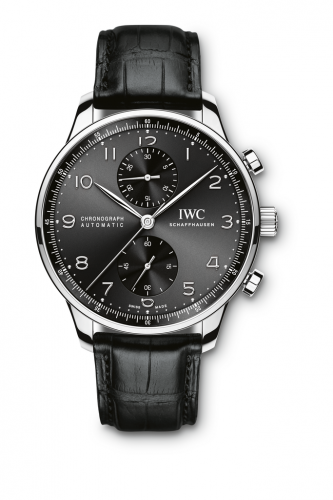 Portuguese Chrono-Automatic Stainless Steel / Black