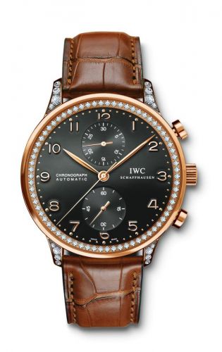 Portuguese Chrono-Automatic Rose Gold / 266 Diamond