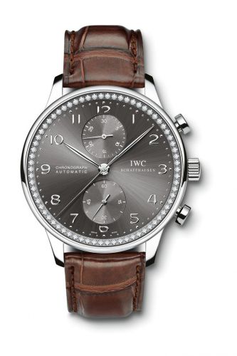 Portuguese Chrono-Automatic White Gold / 80 Diamond