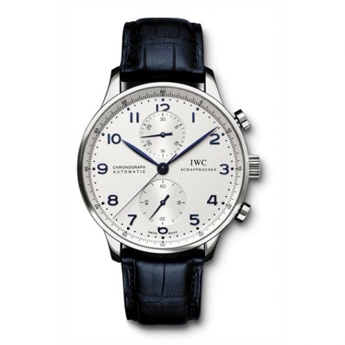 Portuguese Chrono-Automatic Stainless Steel / Silver