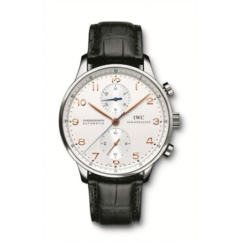 Portuguese Chrono-Automatic Stainless Steel / Silver